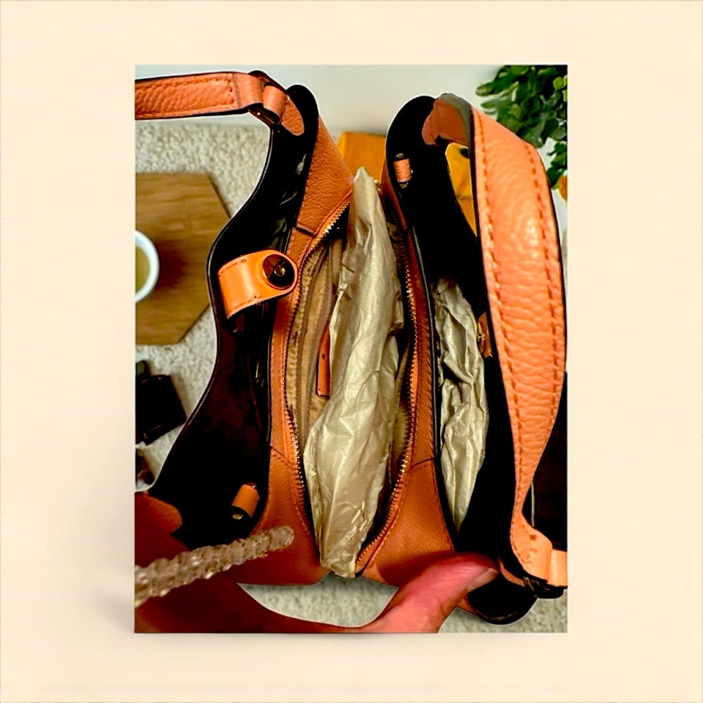 Kate Spade Blush Shoulder Bag/tote with Bow Accent - Picture 3 of 15